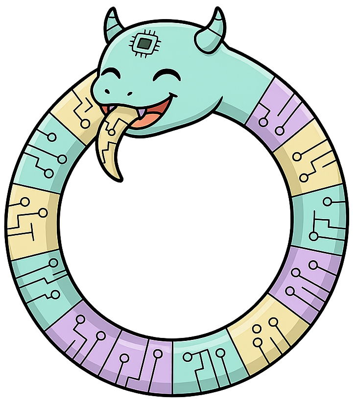 Rory the Ouroboros - Futura OS Mascot